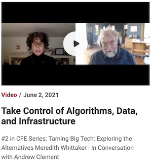Take Control of Algorithms, Data, and Infrastructure